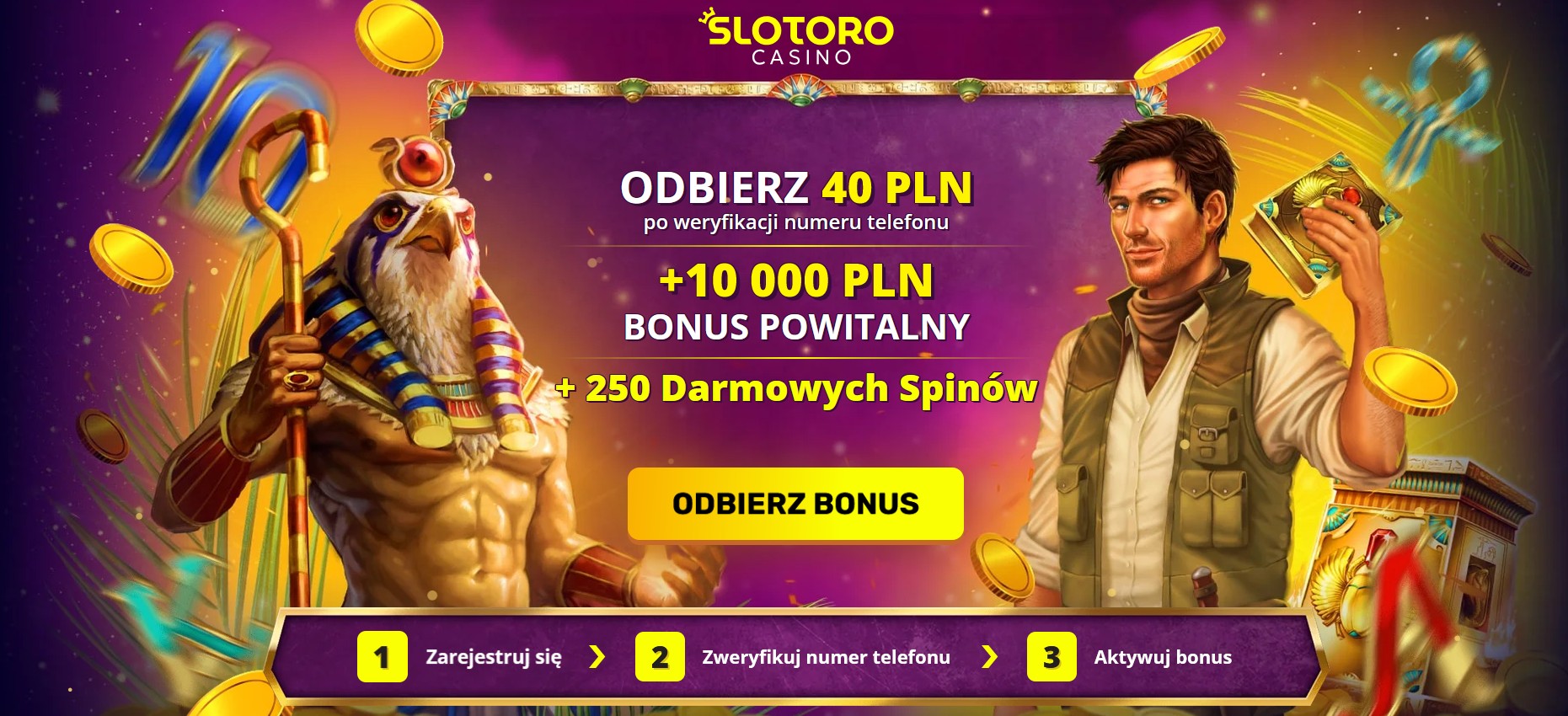 Slotoro Casino promocja